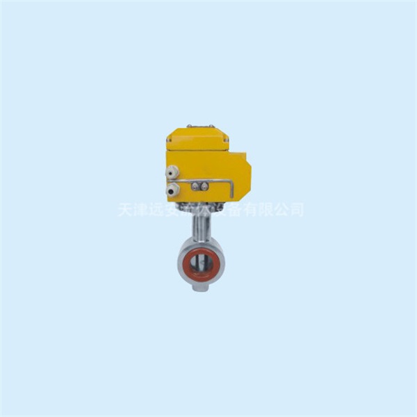 衛(wèi)生級(jí)電動(dòng)對(duì)夾蝶閥D971X-16P